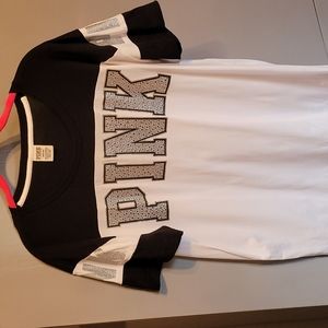 VS Pink Bling Logo tee